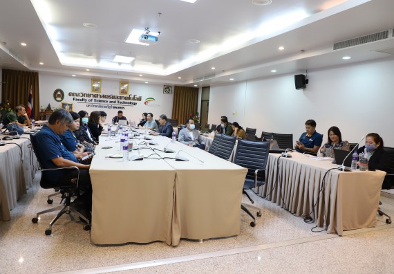 ภาพกิจกรรม  คณะวิทยาศาสตร์และเทคโนโลยี มหาวิทยาลัยราชภัฏกำแพงเพชร จัดประชุมประธานโปรแกรมวิชาและคณะกรรมการขับเคลื่อนการรับนักศึกษา ครั้งที่ 1 ปีการศึกษา 2568