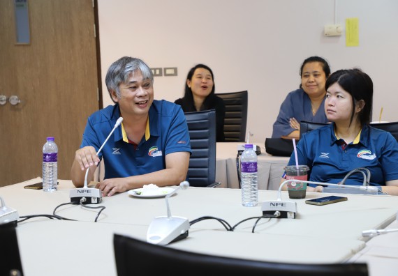 ภาพกิจกรรม  คณะวิทยาศาสตร์และเทคโนโลยี มหาวิทยาลัยราชภัฏกำแพงเพชร จัดประชุมประธานโปรแกรมวิชาและคณะกรรมการขับเคลื่อนการรับนักศึกษา ครั้งที่ 1 ปีการศึกษา 2568