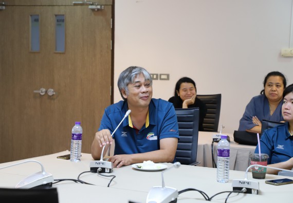 ภาพกิจกรรม  คณะวิทยาศาสตร์และเทคโนโลยี มหาวิทยาลัยราชภัฏกำแพงเพชร จัดประชุมประธานโปรแกรมวิชาและคณะกรรมการขับเคลื่อนการรับนักศึกษา ครั้งที่ 1 ปีการศึกษา 2568