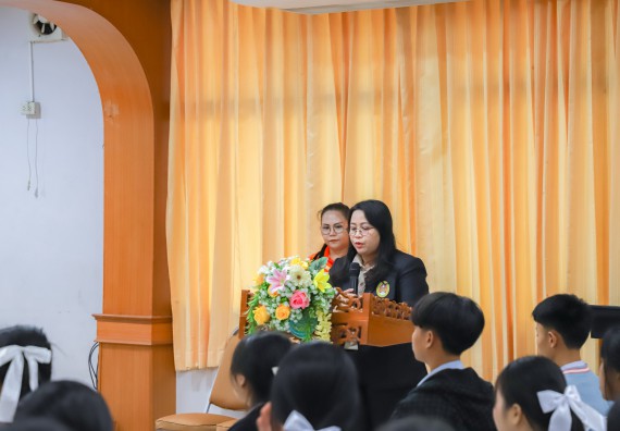 ภาพกิจกรรม  คณะวิทยาศาสตร์และเทคโนโลยี มหาวิทยาลัยราชภัฏกำแพงเพชร จัดกิจกรรมค่ายวิชาการเพื่อพัฒนากำลังคนด้านวิทยาศาสตร์และเทคโนโลยี ปีการศึกษา 2567  โรงเรียนมัธยมพัชรกิติยาภา 2 กำแพงเพชร