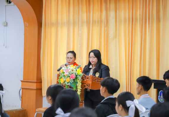 ภาพกิจกรรม  คณะวิทยาศาสตร์และเทคโนโลยี มหาวิทยาลัยราชภัฏกำแพงเพชร จัดกิจกรรมค่ายวิชาการเพื่อพัฒนากำลังคนด้านวิทยาศาสตร์และเทคโนโลยี ปีการศึกษา 2567  โรงเรียนมัธยมพัชรกิติยาภา 2 กำแพงเพชร