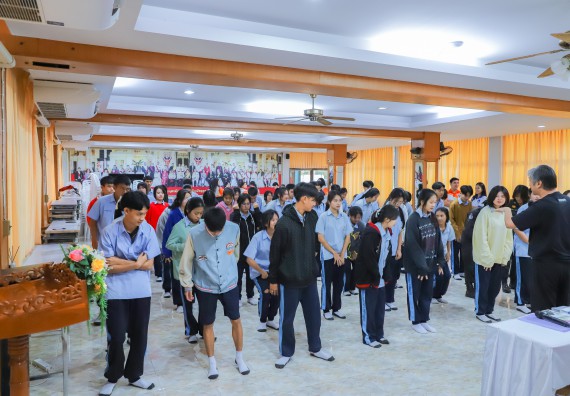 ภาพกิจกรรม  คณะวิทยาศาสตร์และเทคโนโลยี มหาวิทยาลัยราชภัฏกำแพงเพชร จัดกิจกรรมค่ายวิชาการเพื่อพัฒนากำลังคนด้านวิทยาศาสตร์และเทคโนโลยี ปีการศึกษา 2567  โรงเรียนมัธยมพัชรกิติยาภา 2 กำแพงเพชร