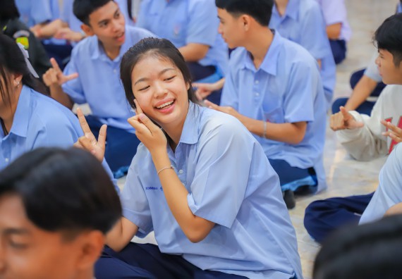 ภาพกิจกรรม  คณะวิทยาศาสตร์และเทคโนโลยี มหาวิทยาลัยราชภัฏกำแพงเพชร จัดกิจกรรมค่ายวิชาการเพื่อพัฒนากำลังคนด้านวิทยาศาสตร์และเทคโนโลยี ปีการศึกษา 2567  โรงเรียนมัธยมพัชรกิติยาภา 2 กำแพงเพชร