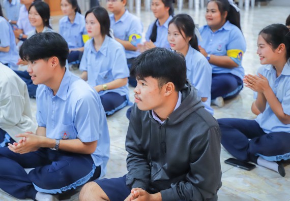 ภาพกิจกรรม  คณะวิทยาศาสตร์และเทคโนโลยี มหาวิทยาลัยราชภัฏกำแพงเพชร จัดกิจกรรมค่ายวิชาการเพื่อพัฒนากำลังคนด้านวิทยาศาสตร์และเทคโนโลยี ปีการศึกษา 2567  โรงเรียนมัธยมพัชรกิติยาภา 2 กำแพงเพชร