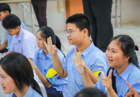 ภาพกิจกรรม  คณะวิทยาศาสตร์และเทคโนโลยี มหาวิทยาลัยราชภัฏกำแพงเพชร จัดกิจกรรมค่ายวิชาการเพื่อพัฒนากำลังคนด้านวิทยาศาสตร์และเทคโนโลยี ปีการศึกษา 2567  โรงเรียนมัธยมพัชรกิติยาภา 2 กำแพงเพชร