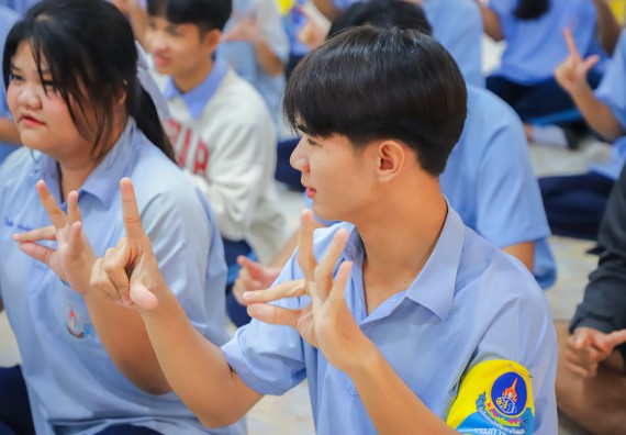 ภาพกิจกรรม  คณะวิทยาศาสตร์และเทคโนโลยี มหาวิทยาลัยราชภัฏกำแพงเพชร จัดกิจกรรมค่ายวิชาการเพื่อพัฒนากำลังคนด้านวิทยาศาสตร์และเทคโนโลยี ปีการศึกษา 2567  โรงเรียนมัธยมพัชรกิติยาภา 2 กำแพงเพชร