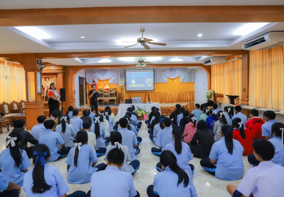 ภาพกิจกรรม  คณะวิทยาศาสตร์และเทคโนโลยี มหาวิทยาลัยราชภัฏกำแพงเพชร จัดกิจกรรมค่ายวิชาการเพื่อพัฒนากำลังคนด้านวิทยาศาสตร์และเทคโนโลยี ปีการศึกษา 2567  โรงเรียนมัธยมพัชรกิติยาภา 2 กำแพงเพชร