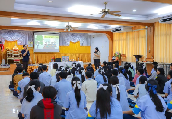 ภาพกิจกรรม  คณะวิทยาศาสตร์และเทคโนโลยี มหาวิทยาลัยราชภัฏกำแพงเพชร จัดกิจกรรมค่ายวิชาการเพื่อพัฒนากำลังคนด้านวิทยาศาสตร์และเทคโนโลยี ปีการศึกษา 2567  โรงเรียนมัธยมพัชรกิติยาภา 2 กำแพงเพชร