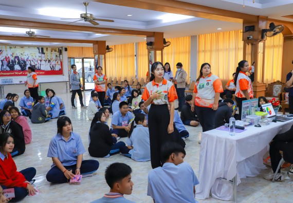 ภาพกิจกรรม  คณะวิทยาศาสตร์และเทคโนโลยี มหาวิทยาลัยราชภัฏกำแพงเพชร จัดกิจกรรมค่ายวิชาการเพื่อพัฒนากำลังคนด้านวิทยาศาสตร์และเทคโนโลยี ปีการศึกษา 2567  โรงเรียนมัธยมพัชรกิติยาภา 2 กำแพงเพชร