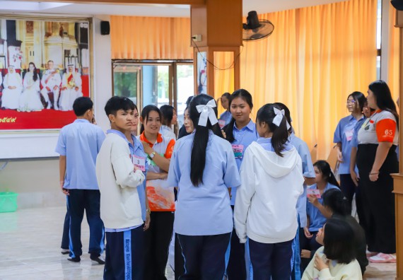 ภาพกิจกรรม  คณะวิทยาศาสตร์และเทคโนโลยี มหาวิทยาลัยราชภัฏกำแพงเพชร จัดกิจกรรมค่ายวิชาการเพื่อพัฒนากำลังคนด้านวิทยาศาสตร์และเทคโนโลยี ปีการศึกษา 2567  โรงเรียนมัธยมพัชรกิติยาภา 2 กำแพงเพชร