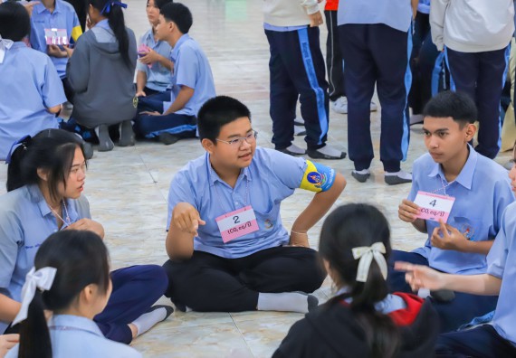 ภาพกิจกรรม  คณะวิทยาศาสตร์และเทคโนโลยี มหาวิทยาลัยราชภัฏกำแพงเพชร จัดกิจกรรมค่ายวิชาการเพื่อพัฒนากำลังคนด้านวิทยาศาสตร์และเทคโนโลยี ปีการศึกษา 2567  โรงเรียนมัธยมพัชรกิติยาภา 2 กำแพงเพชร