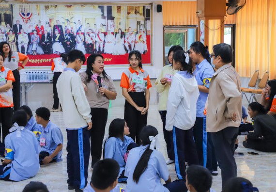 ภาพกิจกรรม  คณะวิทยาศาสตร์และเทคโนโลยี มหาวิทยาลัยราชภัฏกำแพงเพชร จัดกิจกรรมค่ายวิชาการเพื่อพัฒนากำลังคนด้านวิทยาศาสตร์และเทคโนโลยี ปีการศึกษา 2567  โรงเรียนมัธยมพัชรกิติยาภา 2 กำแพงเพชร