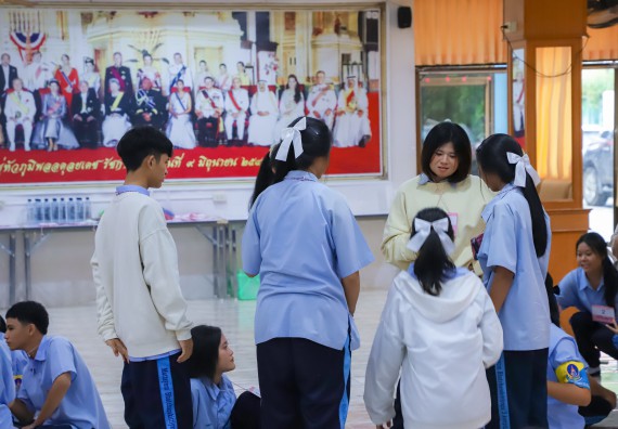 ภาพกิจกรรม  คณะวิทยาศาสตร์และเทคโนโลยี มหาวิทยาลัยราชภัฏกำแพงเพชร จัดกิจกรรมค่ายวิชาการเพื่อพัฒนากำลังคนด้านวิทยาศาสตร์และเทคโนโลยี ปีการศึกษา 2567  โรงเรียนมัธยมพัชรกิติยาภา 2 กำแพงเพชร