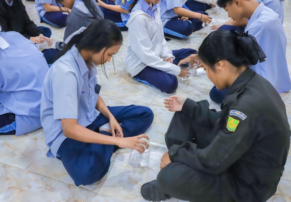 ภาพกิจกรรม  คณะวิทยาศาสตร์และเทคโนโลยี มหาวิทยาลัยราชภัฏกำแพงเพชร จัดกิจกรรมค่ายวิชาการเพื่อพัฒนากำลังคนด้านวิทยาศาสตร์และเทคโนโลยี ปีการศึกษา 2567  โรงเรียนมัธยมพัชรกิติยาภา 2 กำแพงเพชร