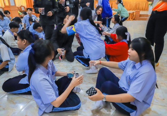 ภาพกิจกรรม  คณะวิทยาศาสตร์และเทคโนโลยี มหาวิทยาลัยราชภัฏกำแพงเพชร จัดกิจกรรมค่ายวิชาการเพื่อพัฒนากำลังคนด้านวิทยาศาสตร์และเทคโนโลยี ปีการศึกษา 2567  โรงเรียนมัธยมพัชรกิติยาภา 2 กำแพงเพชร