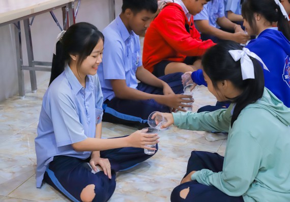 ภาพกิจกรรม  คณะวิทยาศาสตร์และเทคโนโลยี มหาวิทยาลัยราชภัฏกำแพงเพชร จัดกิจกรรมค่ายวิชาการเพื่อพัฒนากำลังคนด้านวิทยาศาสตร์และเทคโนโลยี ปีการศึกษา 2567  โรงเรียนมัธยมพัชรกิติยาภา 2 กำแพงเพชร