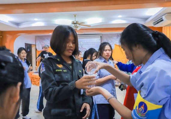 ภาพกิจกรรม  คณะวิทยาศาสตร์และเทคโนโลยี มหาวิทยาลัยราชภัฏกำแพงเพชร จัดกิจกรรมค่ายวิชาการเพื่อพัฒนากำลังคนด้านวิทยาศาสตร์และเทคโนโลยี ปีการศึกษา 2567  โรงเรียนมัธยมพัชรกิติยาภา 2 กำแพงเพชร