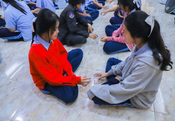 ภาพกิจกรรม  คณะวิทยาศาสตร์และเทคโนโลยี มหาวิทยาลัยราชภัฏกำแพงเพชร จัดกิจกรรมค่ายวิชาการเพื่อพัฒนากำลังคนด้านวิทยาศาสตร์และเทคโนโลยี ปีการศึกษา 2567  โรงเรียนมัธยมพัชรกิติยาภา 2 กำแพงเพชร