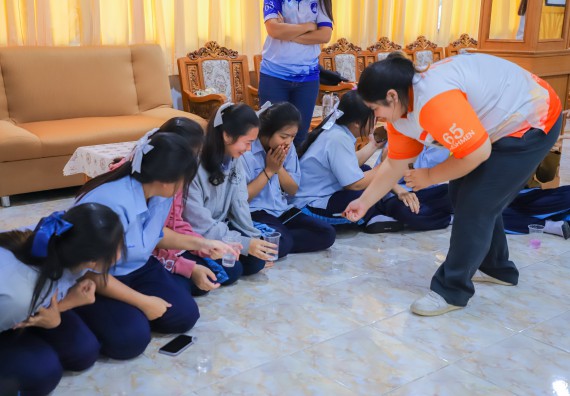 ภาพกิจกรรม  คณะวิทยาศาสตร์และเทคโนโลยี มหาวิทยาลัยราชภัฏกำแพงเพชร จัดกิจกรรมค่ายวิชาการเพื่อพัฒนากำลังคนด้านวิทยาศาสตร์และเทคโนโลยี ปีการศึกษา 2567  โรงเรียนมัธยมพัชรกิติยาภา 2 กำแพงเพชร