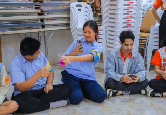 ภาพกิจกรรม  คณะวิทยาศาสตร์และเทคโนโลยี มหาวิทยาลัยราชภัฏกำแพงเพชร จัดกิจกรรมค่ายวิชาการเพื่อพัฒนากำลังคนด้านวิทยาศาสตร์และเทคโนโลยี ปีการศึกษา 2567  โรงเรียนมัธยมพัชรกิติยาภา 2 กำแพงเพชร