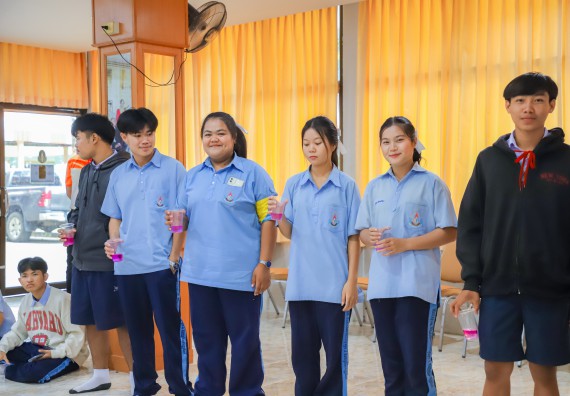 ภาพกิจกรรม  คณะวิทยาศาสตร์และเทคโนโลยี มหาวิทยาลัยราชภัฏกำแพงเพชร จัดกิจกรรมค่ายวิชาการเพื่อพัฒนากำลังคนด้านวิทยาศาสตร์และเทคโนโลยี ปีการศึกษา 2567  โรงเรียนมัธยมพัชรกิติยาภา 2 กำแพงเพชร