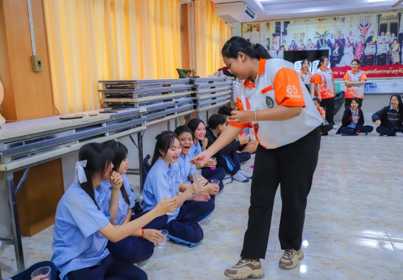 ภาพกิจกรรม  คณะวิทยาศาสตร์และเทคโนโลยี มหาวิทยาลัยราชภัฏกำแพงเพชร จัดกิจกรรมค่ายวิชาการเพื่อพัฒนากำลังคนด้านวิทยาศาสตร์และเทคโนโลยี ปีการศึกษา 2567  โรงเรียนมัธยมพัชรกิติยาภา 2 กำแพงเพชร