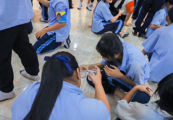 ภาพกิจกรรม  คณะวิทยาศาสตร์และเทคโนโลยี มหาวิทยาลัยราชภัฏกำแพงเพชร จัดกิจกรรมค่ายวิชาการเพื่อพัฒนากำลังคนด้านวิทยาศาสตร์และเทคโนโลยี ปีการศึกษา 2567  โรงเรียนมัธยมพัชรกิติยาภา 2 กำแพงเพชร