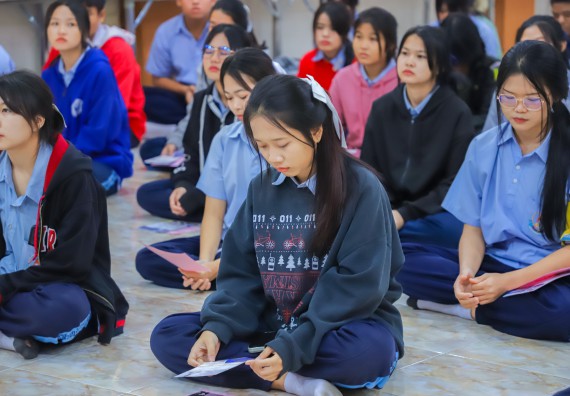 ภาพกิจกรรม  คณะวิทยาศาสตร์และเทคโนโลยี มหาวิทยาลัยราชภัฏกำแพงเพชร จัดกิจกรรมค่ายวิชาการเพื่อพัฒนากำลังคนด้านวิทยาศาสตร์และเทคโนโลยี ปีการศึกษา 2567  โรงเรียนมัธยมพัชรกิติยาภา 2 กำแพงเพชร