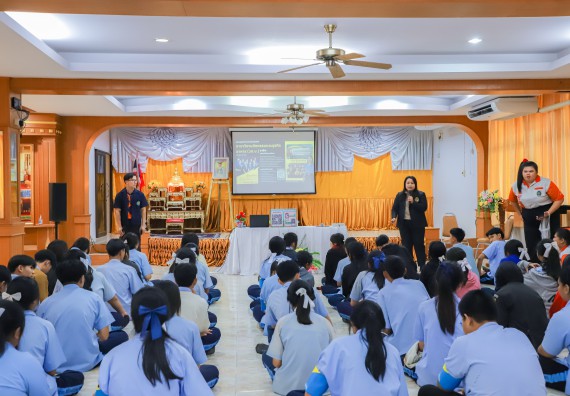 ภาพกิจกรรม  คณะวิทยาศาสตร์และเทคโนโลยี มหาวิทยาลัยราชภัฏกำแพงเพชร จัดกิจกรรมค่ายวิชาการเพื่อพัฒนากำลังคนด้านวิทยาศาสตร์และเทคโนโลยี ปีการศึกษา 2567  โรงเรียนมัธยมพัชรกิติยาภา 2 กำแพงเพชร