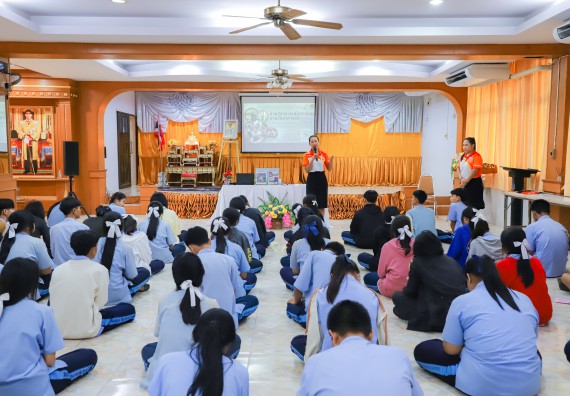 ภาพกิจกรรม  คณะวิทยาศาสตร์และเทคโนโลยี มหาวิทยาลัยราชภัฏกำแพงเพชร จัดกิจกรรมค่ายวิชาการเพื่อพัฒนากำลังคนด้านวิทยาศาสตร์และเทคโนโลยี ปีการศึกษา 2567  โรงเรียนมัธยมพัชรกิติยาภา 2 กำแพงเพชร
