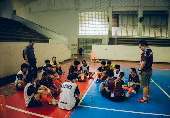 ภาพกิจกรรม  คณะวิทยาศาสตร์และเทคโนโลยี มหาวิทยาลัยราชภัฏกำแพงเพชร เจ้าภาพการแข่งขันกีฬามหาวิทยาลัยแห่งประเทศไทย ครั้งที่ 50 รอบคัดเลือก เขตภาคเหนือ ประเภทกีฬาฟุตซอล