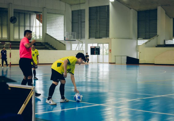 ภาพกิจกรรม  คณะวิทยาศาสตร์และเทคโนโลยี มหาวิทยาลัยราชภัฏกำแพงเพชร เจ้าภาพการแข่งขันกีฬามหาวิทยาลัยแห่งประเทศไทย ครั้งที่ 50 รอบคัดเลือก เขตภาคเหนือ ประเภทกีฬาฟุตซอล