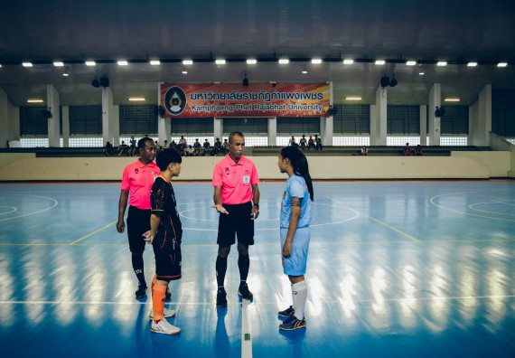 ภาพกิจกรรม  คณะวิทยาศาสตร์และเทคโนโลยี มหาวิทยาลัยราชภัฏกำแพงเพชร เจ้าภาพการแข่งขันกีฬามหาวิทยาลัยแห่งประเทศไทย ครั้งที่ 50 รอบคัดเลือก เขตภาคเหนือ ประเภทกีฬาฟุตซอล