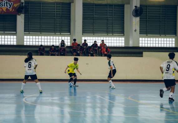 ภาพกิจกรรม  คณะวิทยาศาสตร์และเทคโนโลยี มหาวิทยาลัยราชภัฏกำแพงเพชร เจ้าภาพการแข่งขันกีฬามหาวิทยาลัยแห่งประเทศไทย ครั้งที่ 50 รอบคัดเลือก เขตภาคเหนือ ประเภทกีฬาฟุตซอล