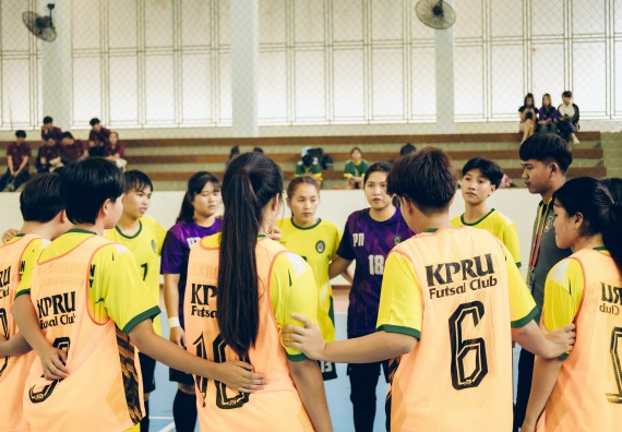 ภาพกิจกรรม  คณะวิทยาศาสตร์และเทคโนโลยี มหาวิทยาลัยราชภัฏกำแพงเพชร เจ้าภาพการแข่งขันกีฬามหาวิทยาลัยแห่งประเทศไทย ครั้งที่ 50 รอบคัดเลือก เขตภาคเหนือ ประเภทกีฬาฟุตซอล