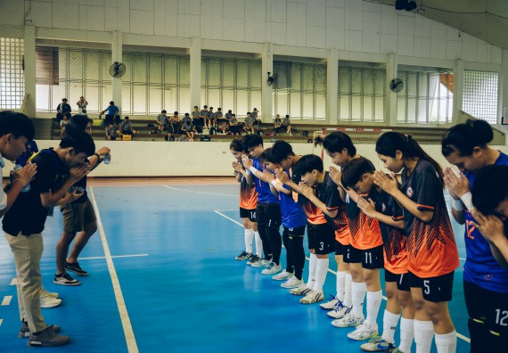 ภาพกิจกรรม  คณะวิทยาศาสตร์และเทคโนโลยี มหาวิทยาลัยราชภัฏกำแพงเพชร เจ้าภาพการแข่งขันกีฬามหาวิทยาลัยแห่งประเทศไทย ครั้งที่ 50 รอบคัดเลือก เขตภาคเหนือ ประเภทกีฬาฟุตซอล