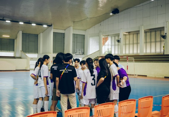 ภาพกิจกรรม  คณะวิทยาศาสตร์และเทคโนโลยี มหาวิทยาลัยราชภัฏกำแพงเพชร เจ้าภาพการแข่งขันกีฬามหาวิทยาลัยแห่งประเทศไทย ครั้งที่ 50 รอบคัดเลือก เขตภาคเหนือ ประเภทกีฬาฟุตซอล