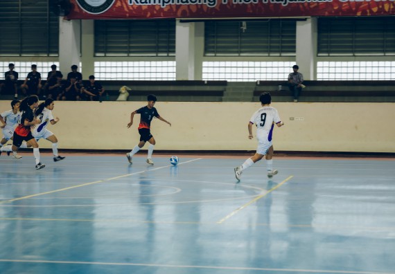 ภาพกิจกรรม  คณะวิทยาศาสตร์และเทคโนโลยี มหาวิทยาลัยราชภัฏกำแพงเพชร เจ้าภาพการแข่งขันกีฬามหาวิทยาลัยแห่งประเทศไทย ครั้งที่ 50 รอบคัดเลือก เขตภาคเหนือ ประเภทกีฬาฟุตซอล