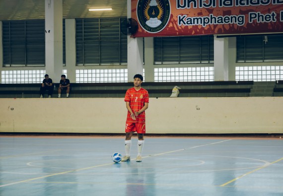 ภาพกิจกรรม  คณะวิทยาศาสตร์และเทคโนโลยี มหาวิทยาลัยราชภัฏกำแพงเพชร เจ้าภาพการแข่งขันกีฬามหาวิทยาลัยแห่งประเทศไทย ครั้งที่ 50 รอบคัดเลือก เขตภาคเหนือ ประเภทกีฬาฟุตซอล