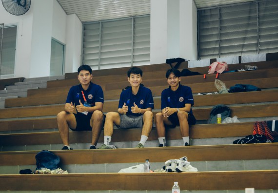 ภาพกิจกรรม  คณะวิทยาศาสตร์และเทคโนโลยี มหาวิทยาลัยราชภัฏกำแพงเพชร เจ้าภาพการแข่งขันกีฬามหาวิทยาลัยแห่งประเทศไทย ครั้งที่ 50 รอบคัดเลือก เขตภาคเหนือ ประเภทกีฬาฟุตซอล