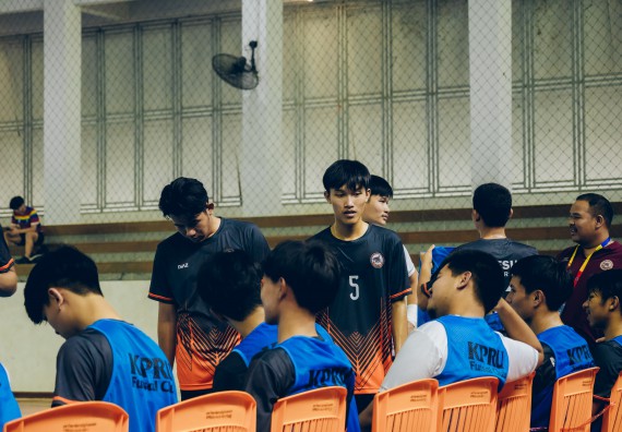 ภาพกิจกรรม  คณะวิทยาศาสตร์และเทคโนโลยี มหาวิทยาลัยราชภัฏกำแพงเพชร เจ้าภาพการแข่งขันกีฬามหาวิทยาลัยแห่งประเทศไทย ครั้งที่ 50 รอบคัดเลือก เขตภาคเหนือ ประเภทกีฬาฟุตซอล