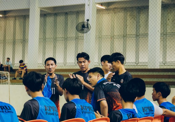 ภาพกิจกรรม  คณะวิทยาศาสตร์และเทคโนโลยี มหาวิทยาลัยราชภัฏกำแพงเพชร เจ้าภาพการแข่งขันกีฬามหาวิทยาลัยแห่งประเทศไทย ครั้งที่ 50 รอบคัดเลือก เขตภาคเหนือ ประเภทกีฬาฟุตซอล