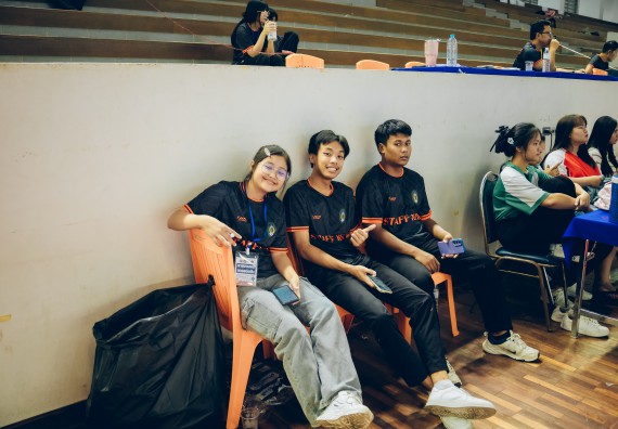 ภาพกิจกรรม  คณะวิทยาศาสตร์และเทคโนโลยี มหาวิทยาลัยราชภัฏกำแพงเพชร เจ้าภาพการแข่งขันกีฬามหาวิทยาลัยแห่งประเทศไทย ครั้งที่ 50 รอบคัดเลือก เขตภาคเหนือ ประเภทกีฬาฟุตซอล