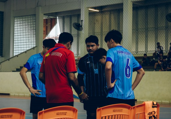 ภาพกิจกรรม  คณะวิทยาศาสตร์และเทคโนโลยี มหาวิทยาลัยราชภัฏกำแพงเพชร เจ้าภาพการแข่งขันกีฬามหาวิทยาลัยแห่งประเทศไทย ครั้งที่ 50 รอบคัดเลือก เขตภาคเหนือ ประเภทกีฬาฟุตซอล