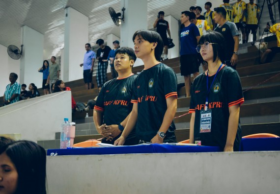 ภาพกิจกรรม  คณะวิทยาศาสตร์และเทคโนโลยี มหาวิทยาลัยราชภัฏกำแพงเพชร เจ้าภาพการแข่งขันกีฬามหาวิทยาลัยแห่งประเทศไทย ครั้งที่ 50 รอบคัดเลือก เขตภาคเหนือ ประเภทกีฬาฟุตซอล