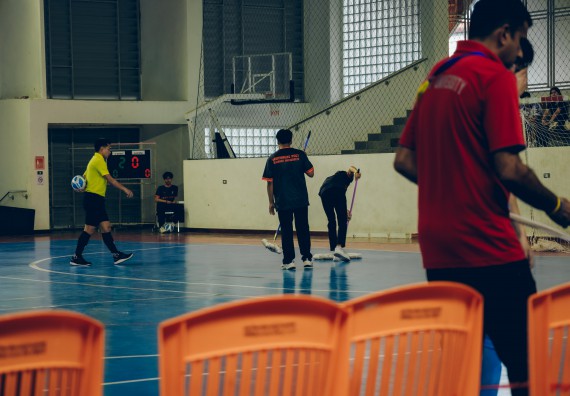 ภาพกิจกรรม  คณะวิทยาศาสตร์และเทคโนโลยี มหาวิทยาลัยราชภัฏกำแพงเพชร เจ้าภาพการแข่งขันกีฬามหาวิทยาลัยแห่งประเทศไทย ครั้งที่ 50 รอบคัดเลือก เขตภาคเหนือ ประเภทกีฬาฟุตซอล