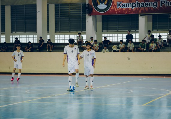 ภาพกิจกรรม  คณะวิทยาศาสตร์และเทคโนโลยี มหาวิทยาลัยราชภัฏกำแพงเพชร เจ้าภาพการแข่งขันกีฬามหาวิทยาลัยแห่งประเทศไทย ครั้งที่ 50 รอบคัดเลือก เขตภาคเหนือ ประเภทกีฬาฟุตซอล