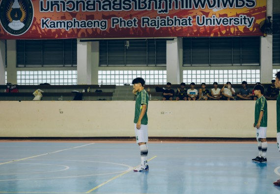 ภาพกิจกรรม  คณะวิทยาศาสตร์และเทคโนโลยี มหาวิทยาลัยราชภัฏกำแพงเพชร เจ้าภาพการแข่งขันกีฬามหาวิทยาลัยแห่งประเทศไทย ครั้งที่ 50 รอบคัดเลือก เขตภาคเหนือ ประเภทกีฬาฟุตซอล