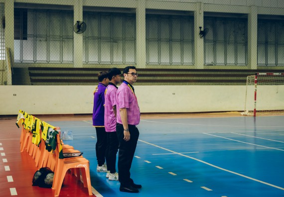 ภาพกิจกรรม  คณะวิทยาศาสตร์และเทคโนโลยี มหาวิทยาลัยราชภัฏกำแพงเพชร เจ้าภาพการแข่งขันกีฬามหาวิทยาลัยแห่งประเทศไทย ครั้งที่ 50 รอบคัดเลือก เขตภาคเหนือ ประเภทกีฬาฟุตซอล