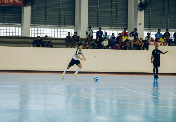 ภาพกิจกรรม  คณะวิทยาศาสตร์และเทคโนโลยี มหาวิทยาลัยราชภัฏกำแพงเพชร เจ้าภาพการแข่งขันกีฬามหาวิทยาลัยแห่งประเทศไทย ครั้งที่ 50 รอบคัดเลือก เขตภาคเหนือ ประเภทกีฬาฟุตซอล